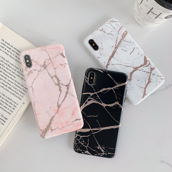 [❤️️Sales] NEW iPhone 11/Pro/Max W-B Gold Marble case - Picture 1 of 10
